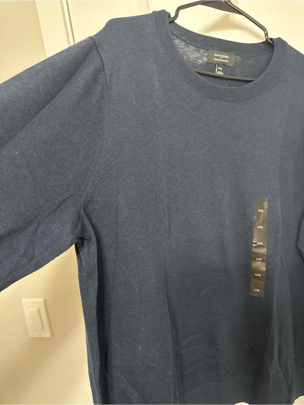 Banana Republic Men’s Forever Sweater Navy Size XXL
